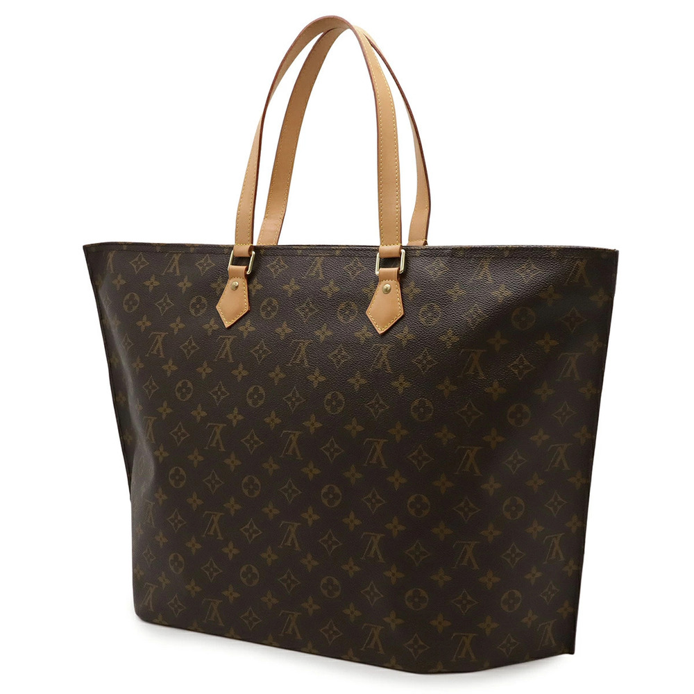 Louis Vuitton Monogram Travel Bag Tote All Shoulder Brown